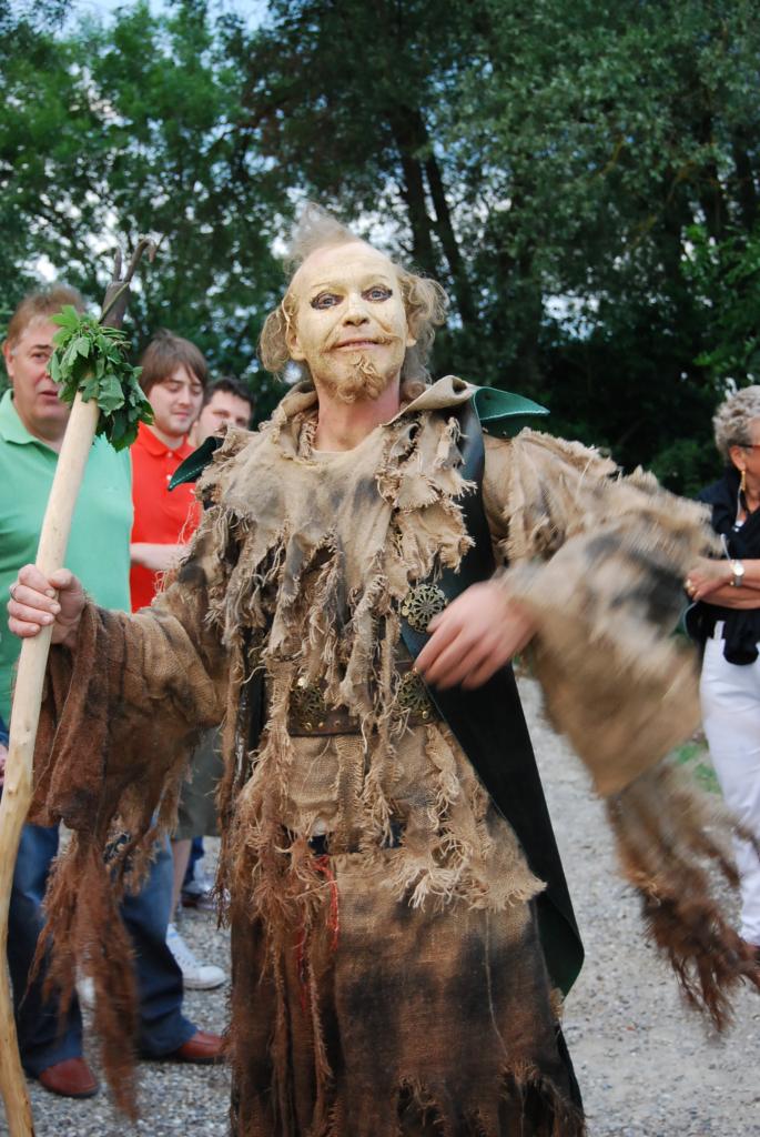 costume de Hockeman, personnage légendaire d'Alsace